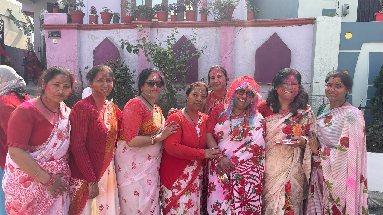 हल्द्वानी में कैसे होती हैं होली 🙏preeti shah vlogs ❤️