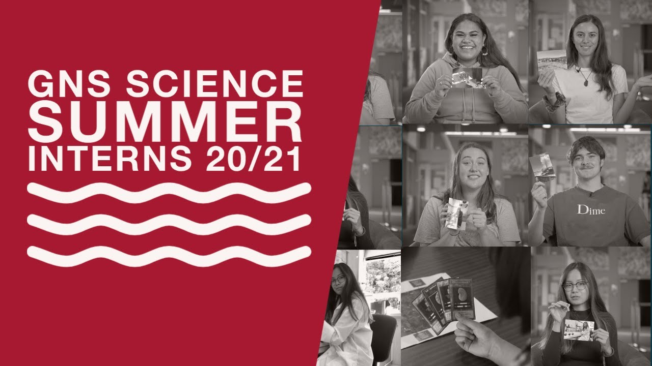 What was it like being a summer intern at GNS Science? 🔬👩🏽&zwj;🔬