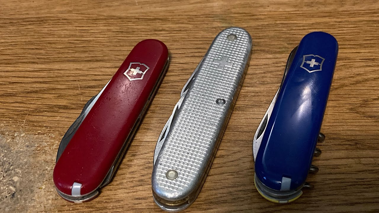 Victorinox Electricians and Ukrainian Flag Golfer