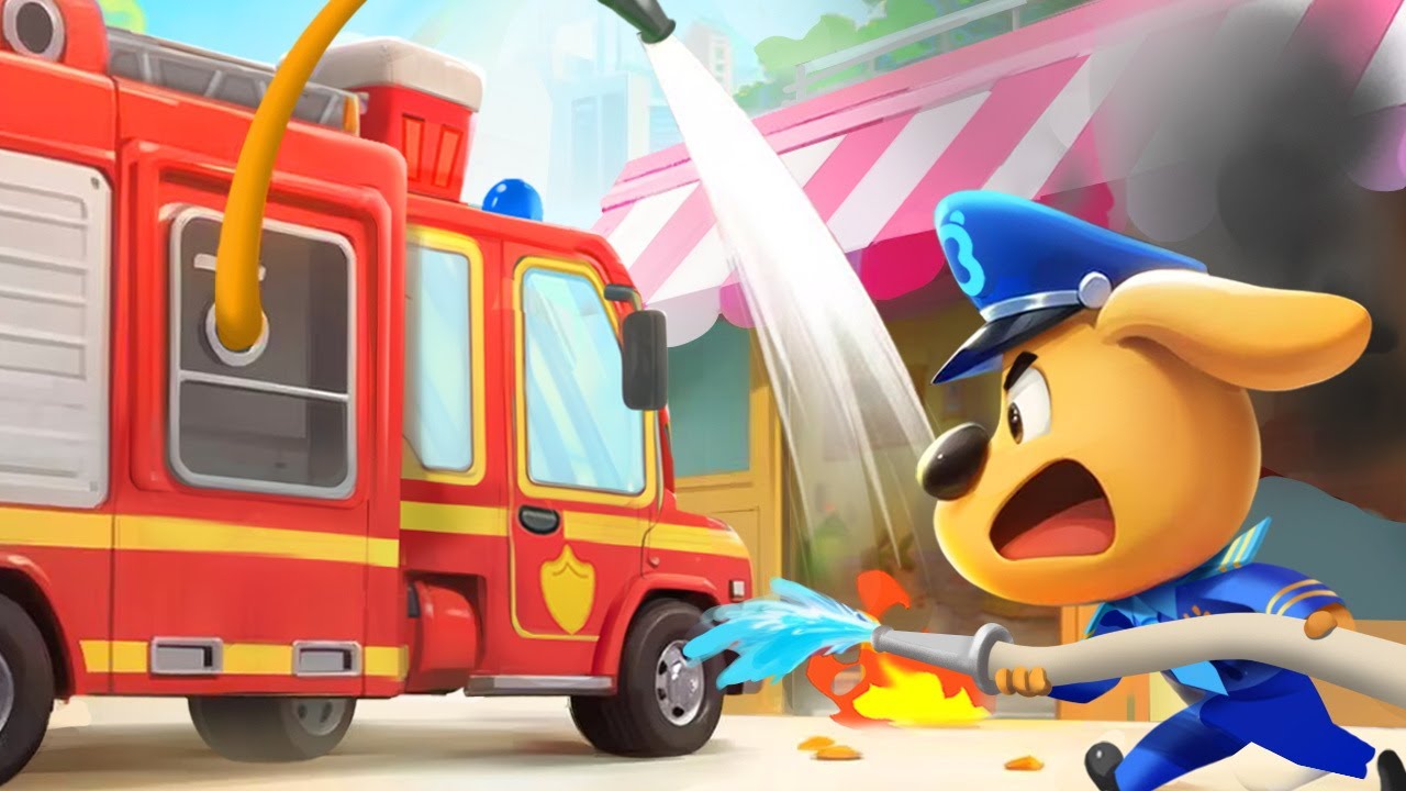 Incendio en la Pastelería 🍰🧁 45MIN de Dibujos Animados 🔍Sheriff Labrador en Español