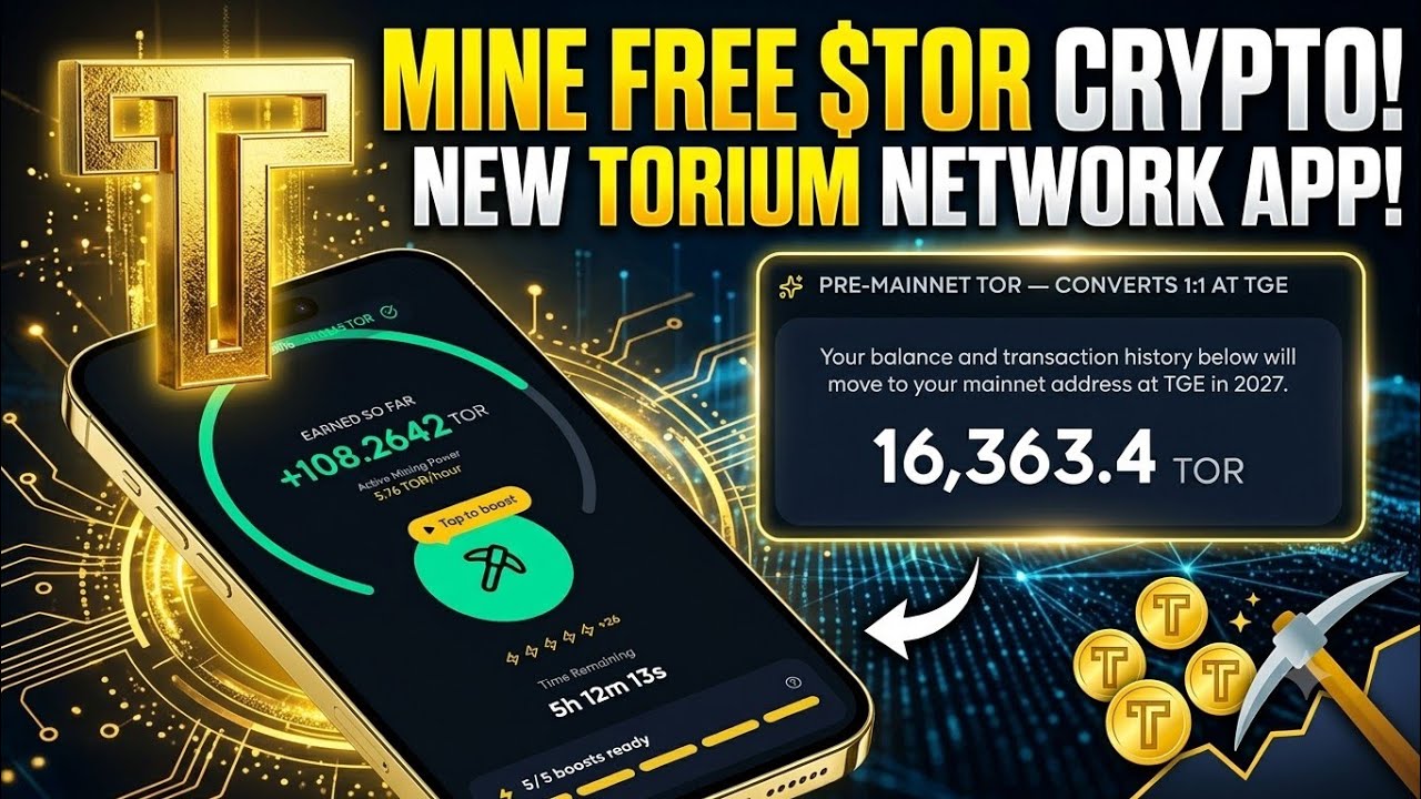 TORIUM NETWORK | FREE MINING TGE IN 2027