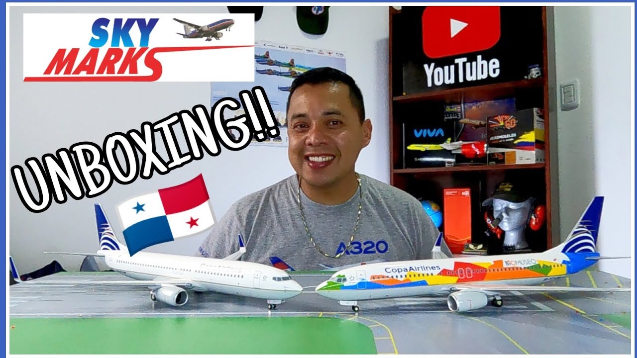SKYMARKS/Copa Airlines/ BOEING 737-800 en escala 1/100
