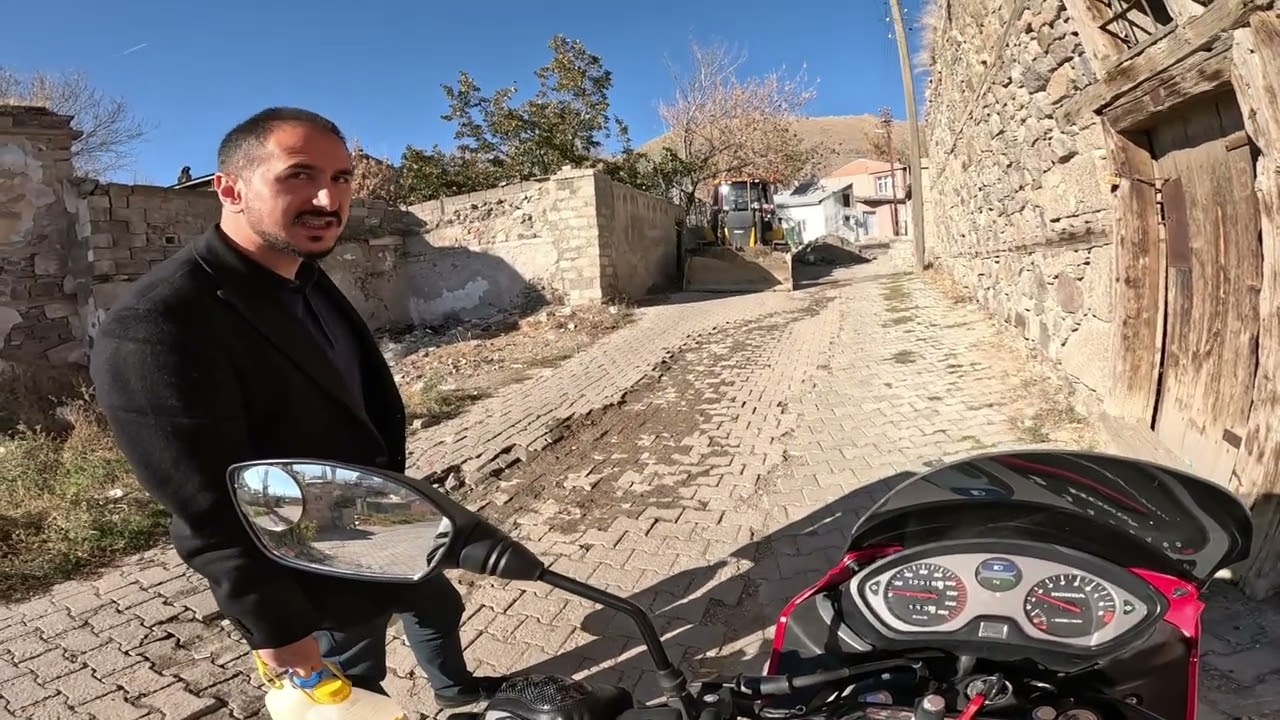 Honda CBF 150 İle Pasinler Kalesi'ne Çıktım. Hasankale. CBF 150 İle Uzun Yol #honda #erzurum #travel