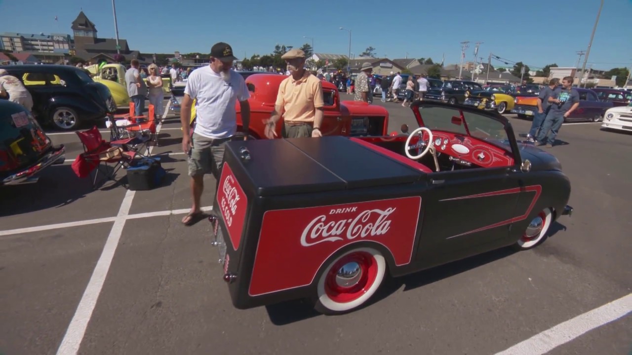 Coke Themed Crosley Mini Truck | Wheels & Waves Car Show
