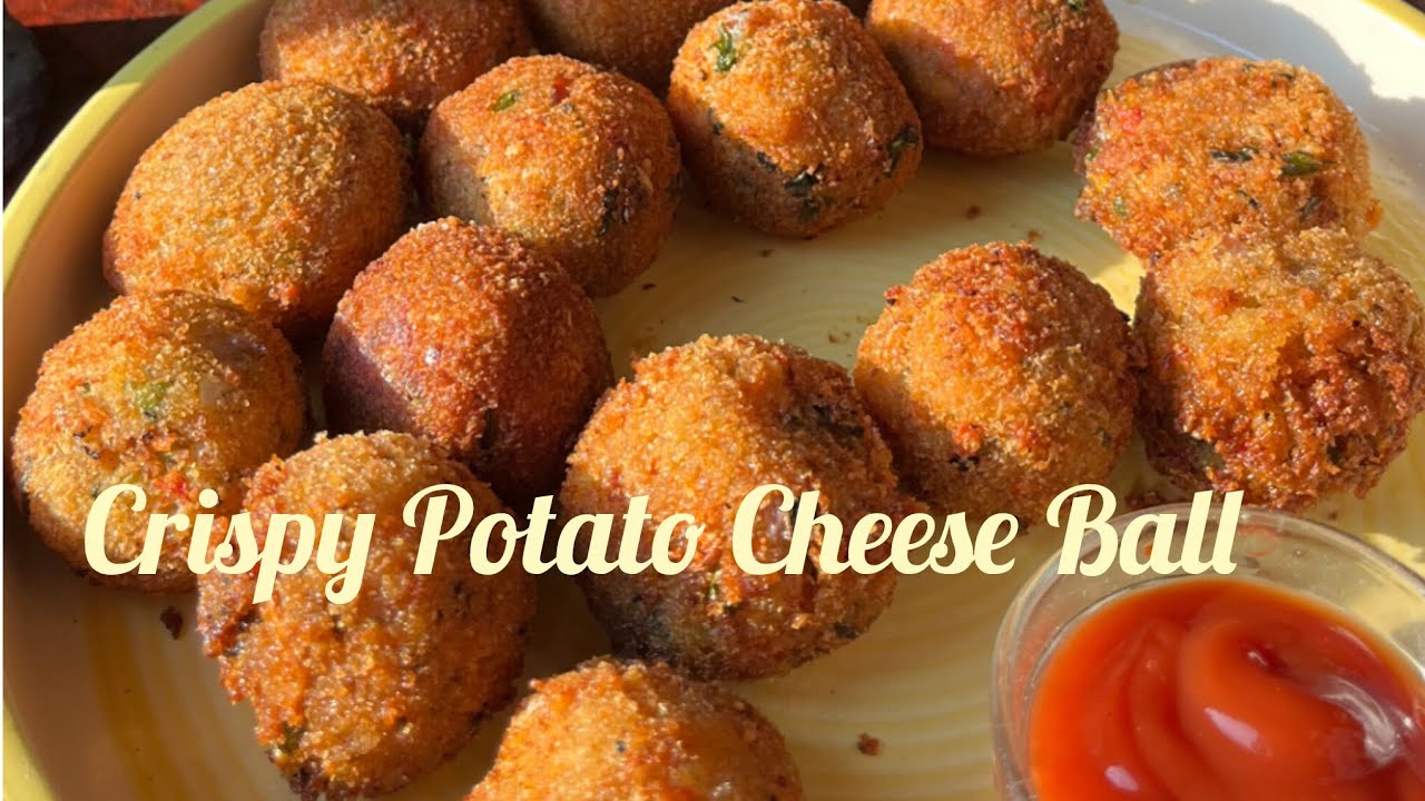 #Potato #Cheese#Balls l #Crispy Potato Cheese# Ball#Crispy n Chessy #Potato Snacks . 