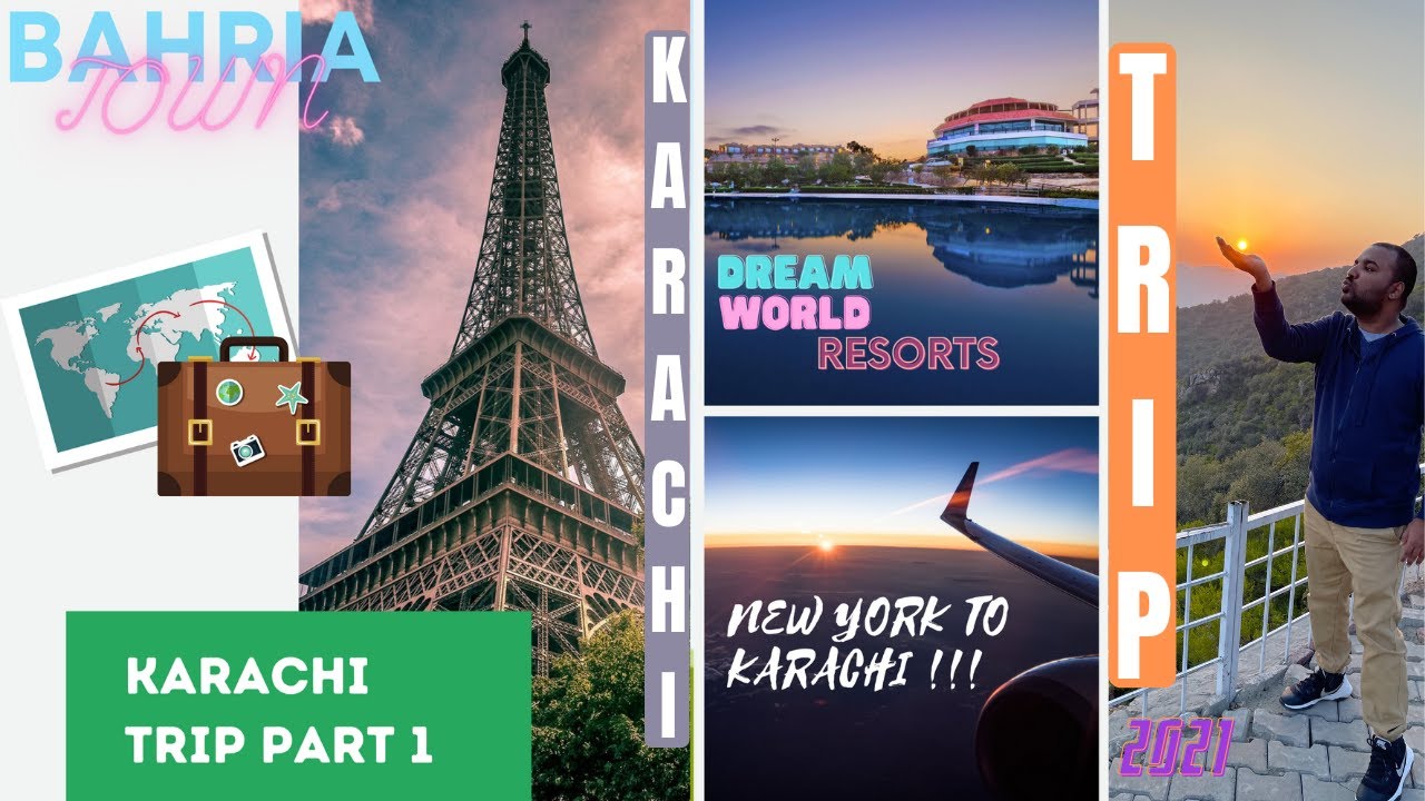 KARACHI TRIP PART 1 BY PLANET CRAVING | DREAMWORLD RESORTS | BAHRIA TOWN KARACHI 2021