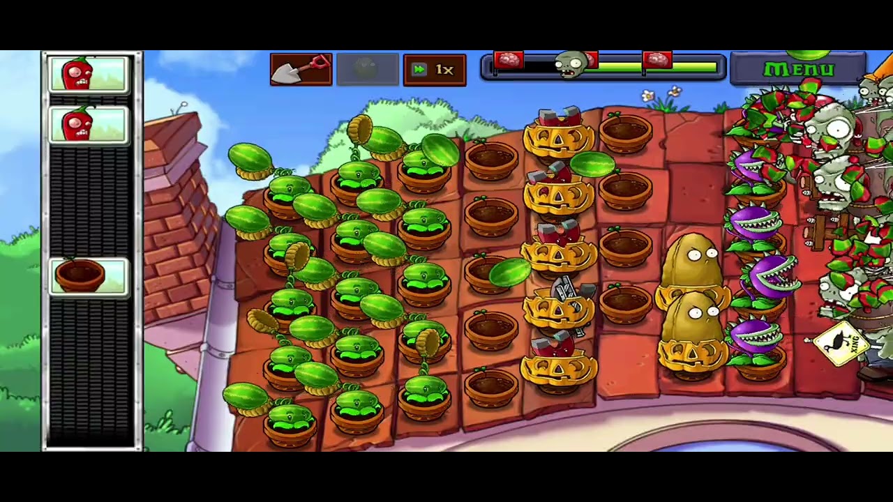 Plants VS Zombies| Column Like You See 'Em minigame