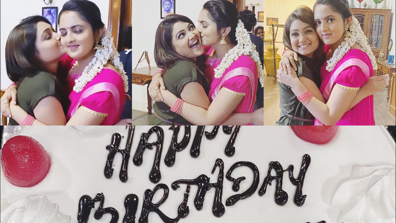 BIRTHDAY SURPRISE | POOVE UNAKAGA SERIAL SHOOTING SPOT | RADHIKA | CLOSE FRIENDS |