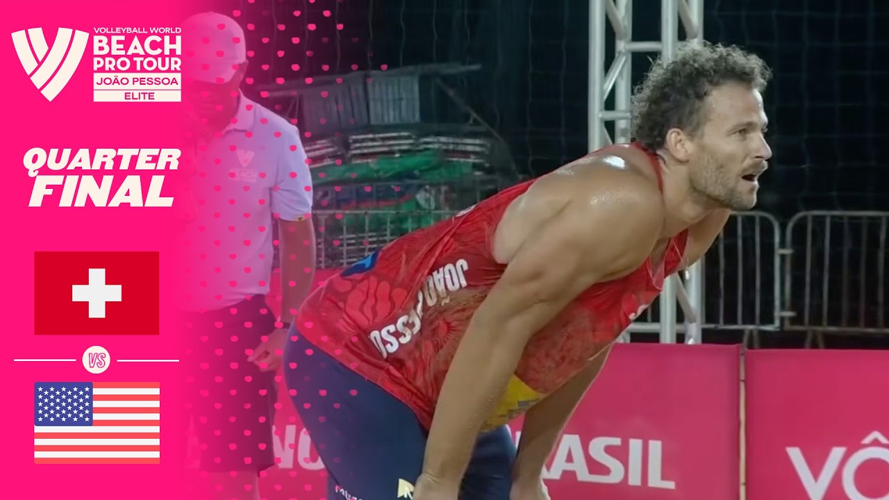 Krattiger/Dillier vs. Crabb/Benesh - Quarter Final Highlights | João Pessoa 2026 #BeachProTour