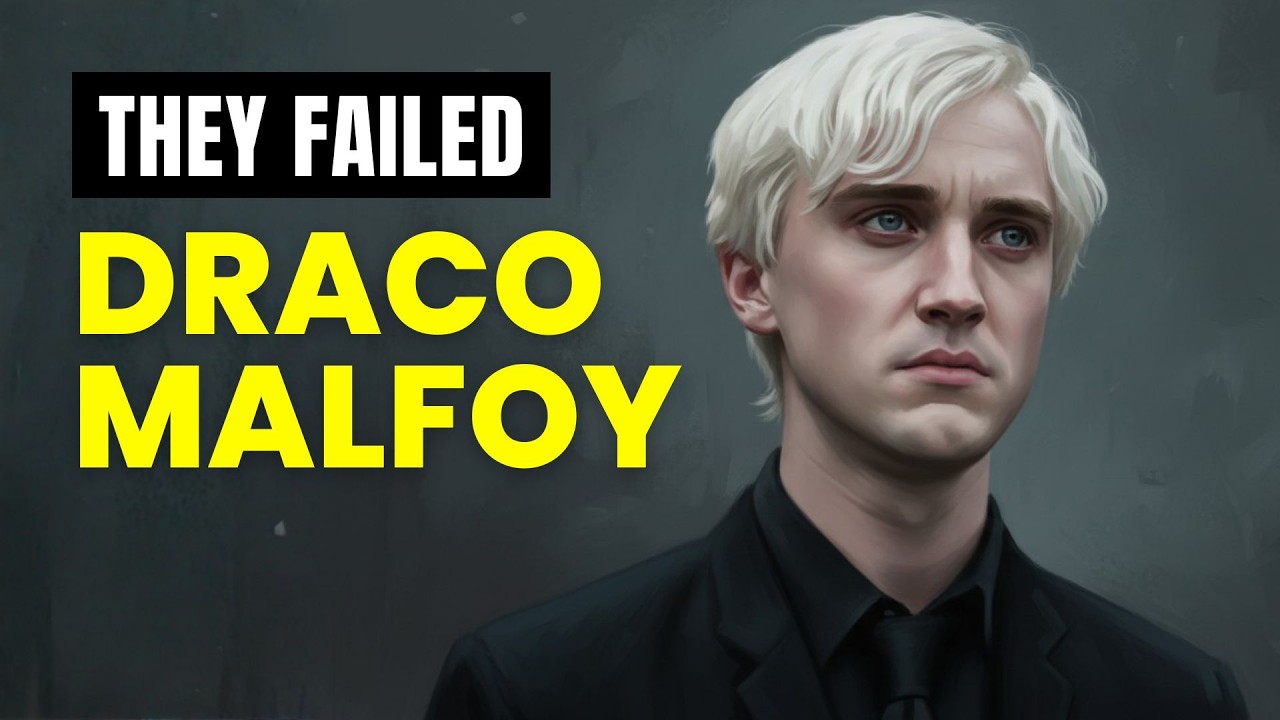 The Sad Truth Behind Draco Malfoy's Entitled Arrogance | The Entire Story of Draco Malfoy