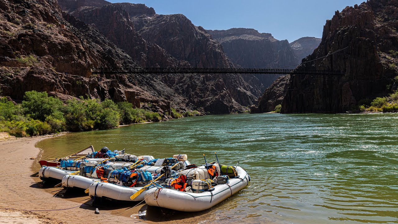 Swimming at the Grand Canyon: Beautiful Boat Beach Timelapse in the Grand Canyon - Colorado River