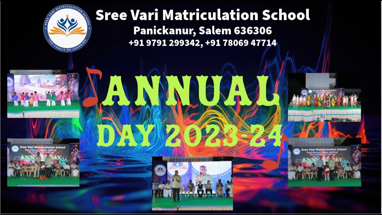 Sree Vari School Annual Day 2023 | ஸ்ரீ வாரி பள்ளி ஆண்டு விழா 2023