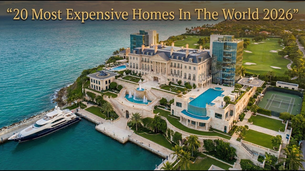 ''20 Most Expensive Homes In The World 2026''