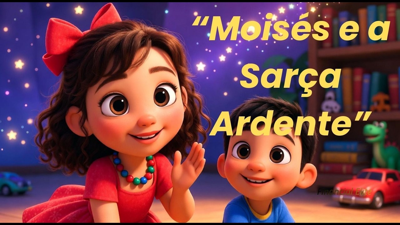 Moisés e a Sarça Ardente - Êxodo 3 - 4