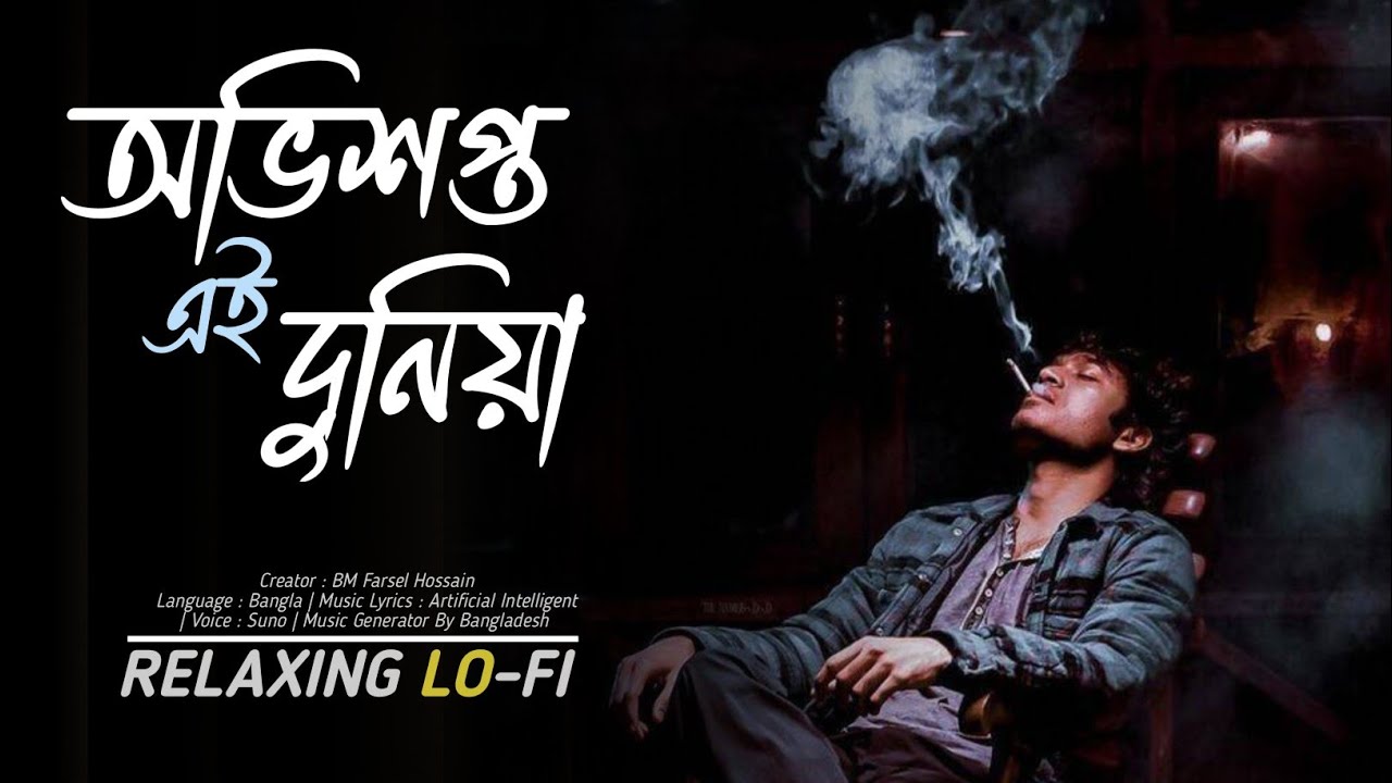 অভিশপ্ত এই দুনিয়া | Bangla Sad Song | Bangla Emotional Music | Official Lofi Music