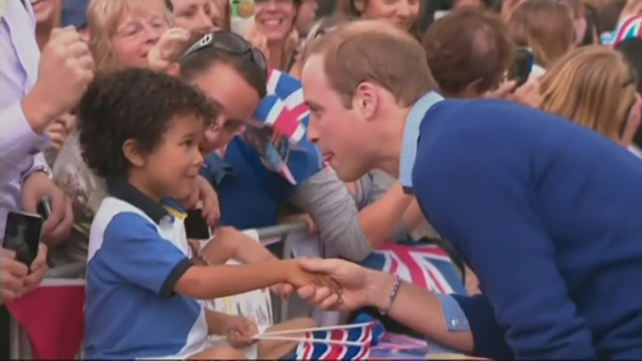 Kate and Prince William visit Auckland on New Zealand tour