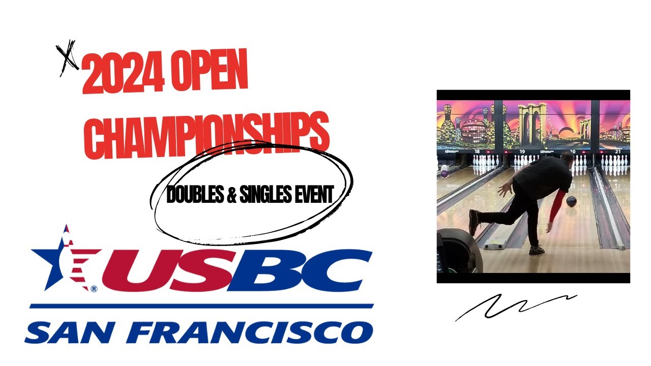 San Francisco USBC Open Championship 7.27.24 Doubles & singles Ebonite gamebreaker 5