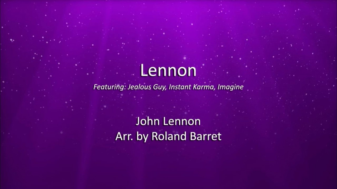 Lennon - John Lennon, arr. by Roland Barrett - YPCO 2019 Final Concert