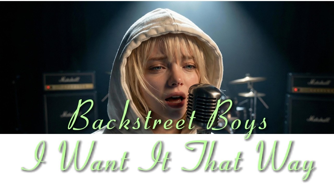 Backstreet Boysの『I Want It That Way』を感情爆発で歌わせてみた。 / アイコニーの音楽室