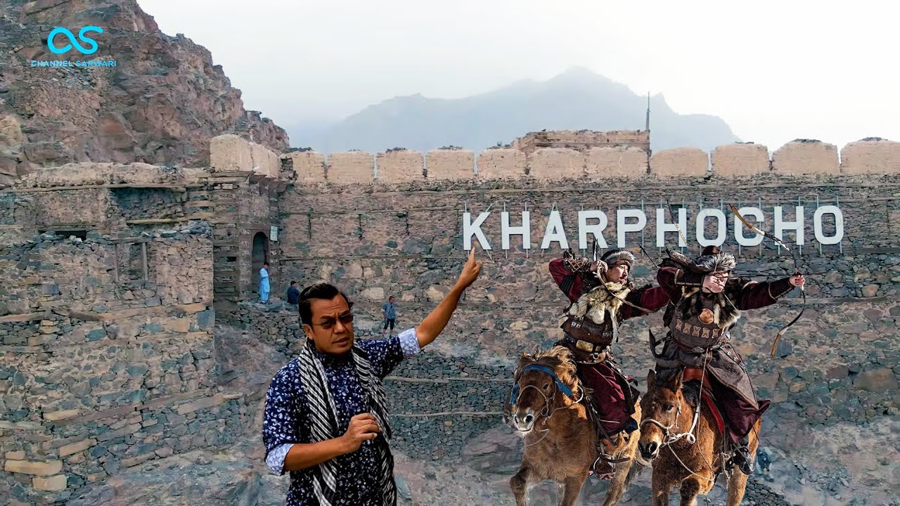 MOST IMPRESSIVE Place Kharpocho Fort in Skardu Valley, Gilgit-Baltistan Pakistan