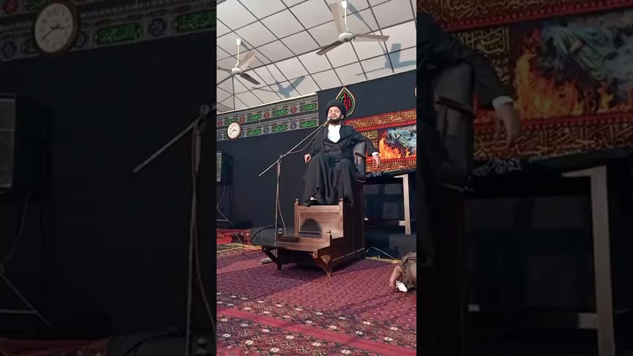 Majlis 23 Nov 2025 Molana Syed Mohsin Raza Kazmi Imambargah Qasr e Abu Talib AS Madina Syedan Gujrat
