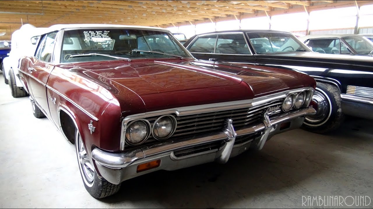 1966 Chevy Impala 327 V8 four-speed Convertible at Country Classic Cars