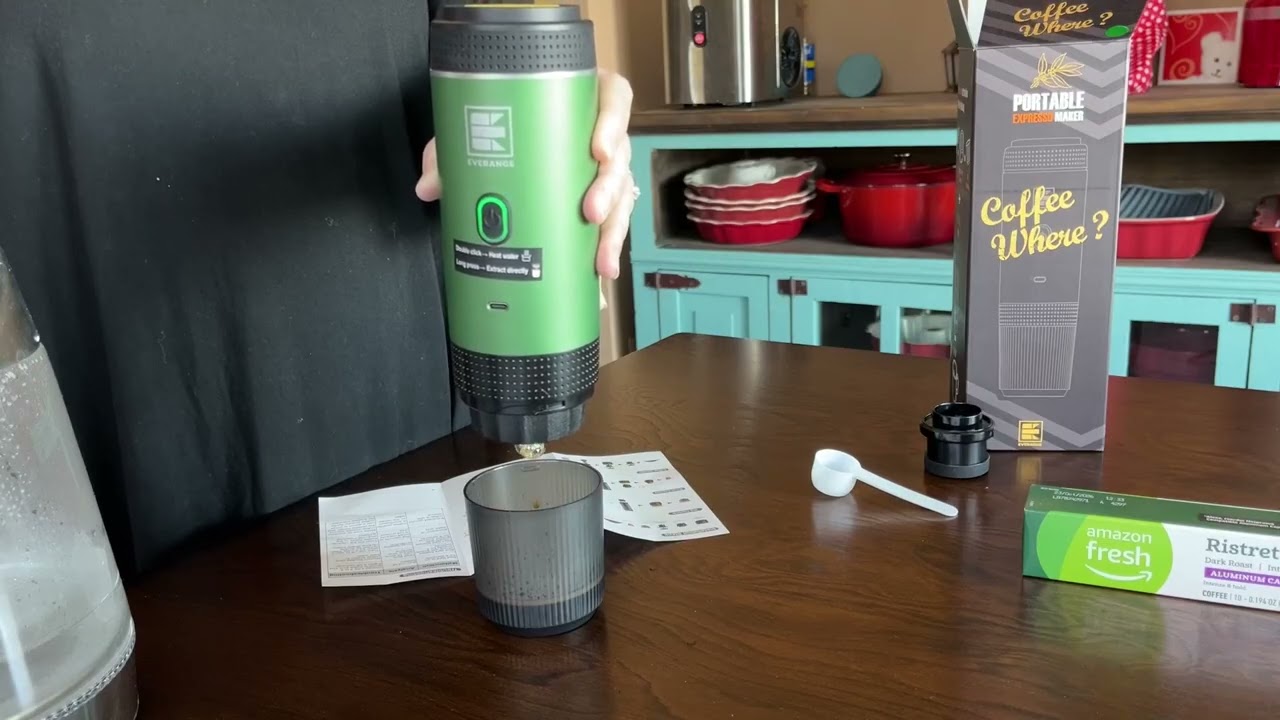 Watch - Just 60 seconds for a shot of espresso on the go!