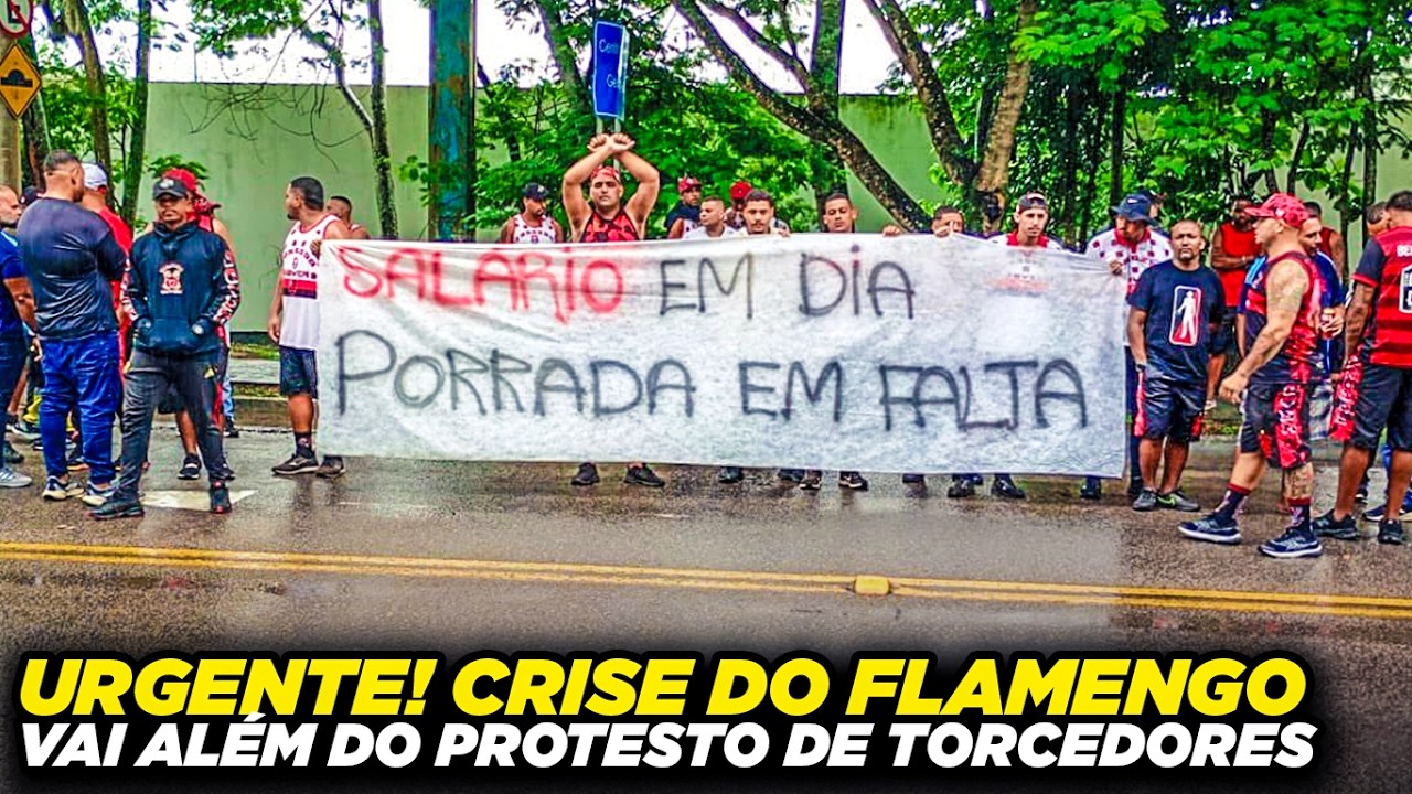 Urgente! Crise do Flamengo vai além dos protestos de torcedores. Veja bastidores