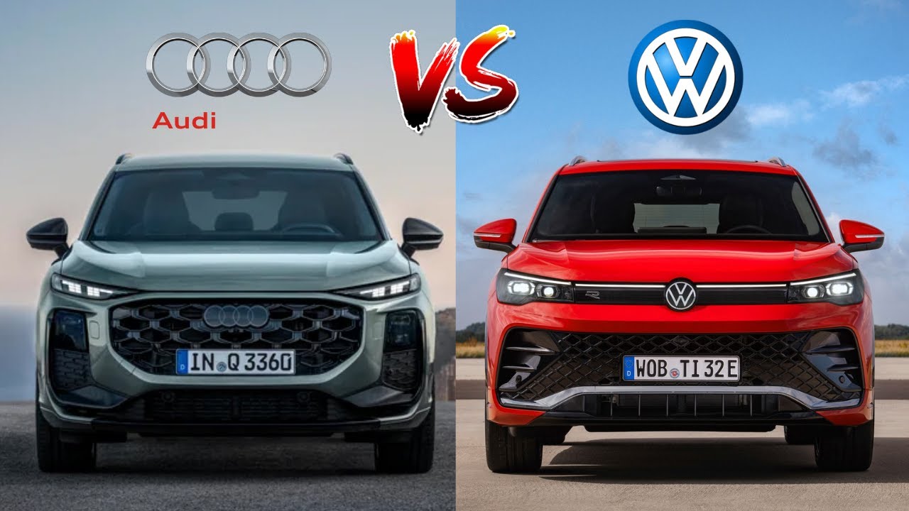 Volkswagen Tiguan 2026 против Audi Q3 2026 | Разбор компактных внедорожников