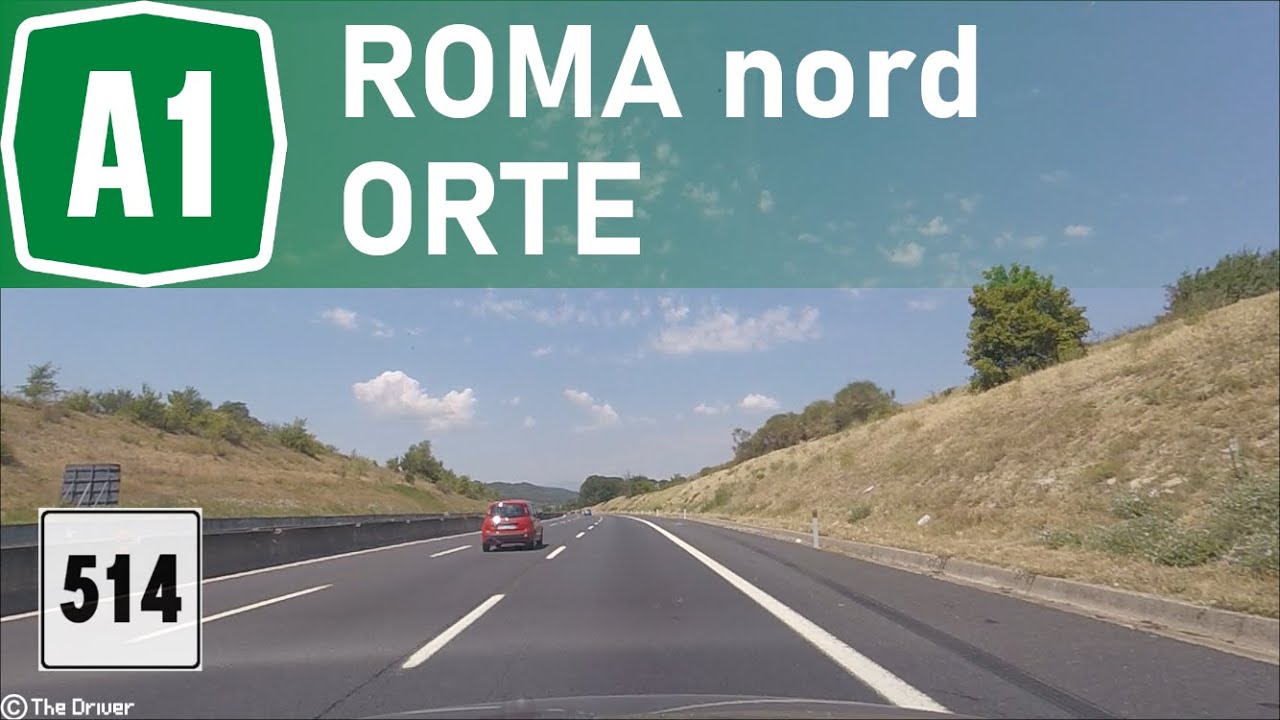 I - Autostrada A1 - Tratto Innesto A1dir Roma nord-Orte