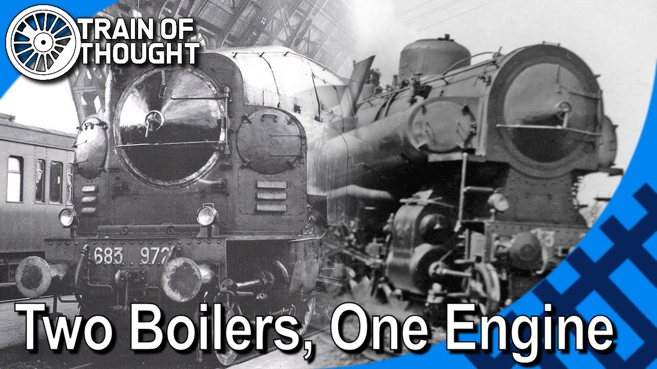 Italy's Bizarre double-boiler steam trains - 
