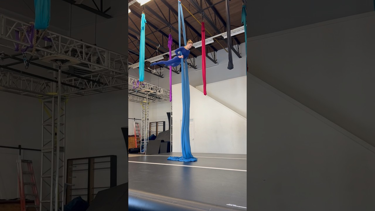 It&rsquo;s my life   #aerialsilks #aerialsilk #aerialsilkstricks #aerialists #circus #circusartist