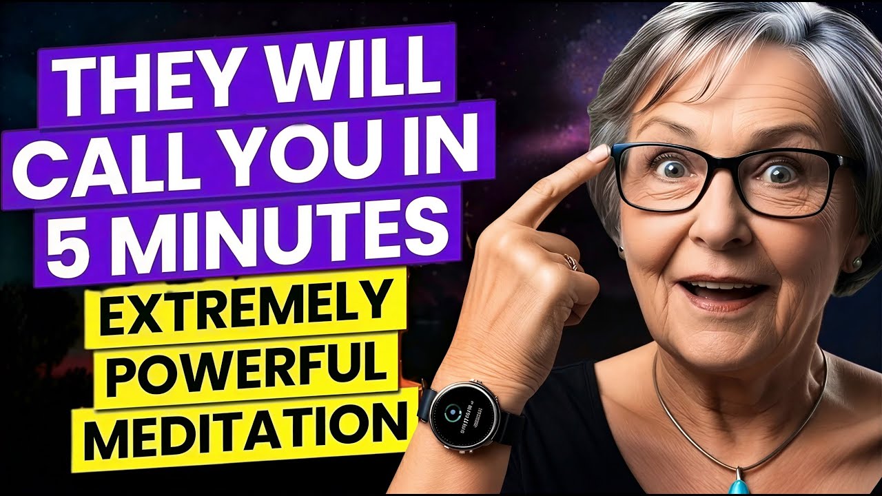They Will CALL You INSTANTLY After Listening To This Meditation | 5 Minutes