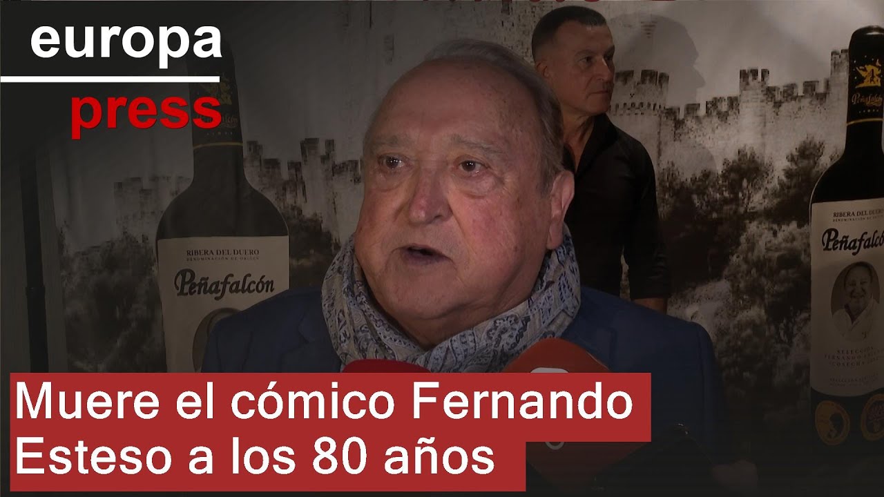 Muere el cómico Fernando Esteso a los 80 años