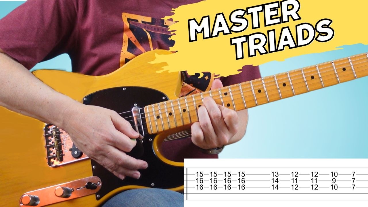 Master Guitar Minor Triads with this Workout!