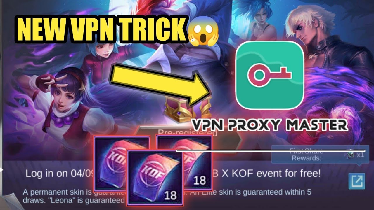 KOF EVENT 2022 VPN TRICK WILL IT WORK🤔? l KOF 2022 VPN TRICK - MOBILE LEGENDS