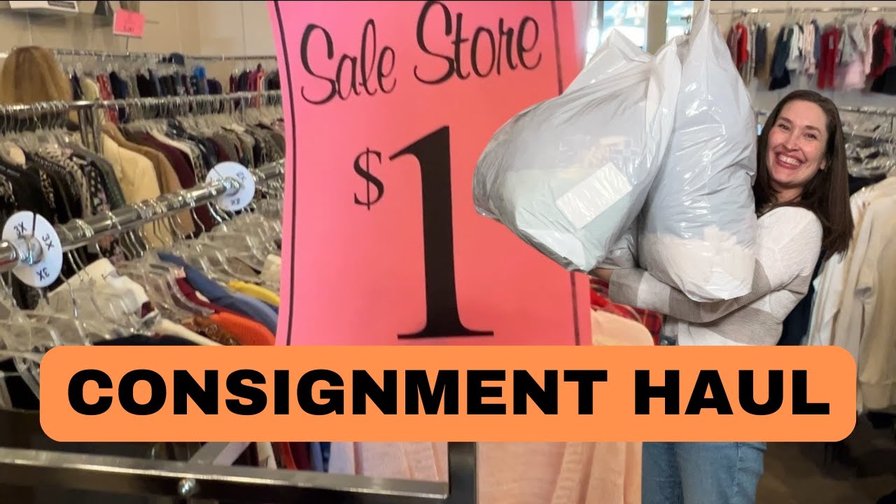 $1 Designer Finds! Consignment Store Haul!