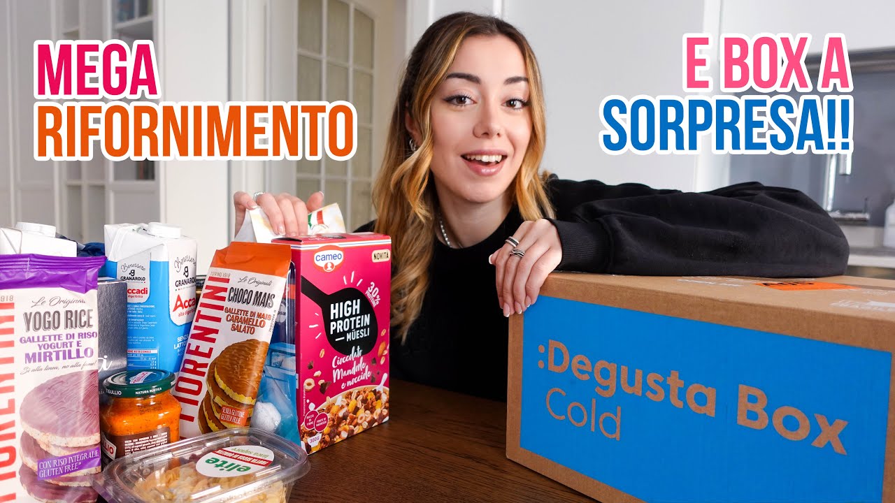 MEGA SVUOTA LA SPESA + PACCO CIBO A SORPRESA!!  📦😳