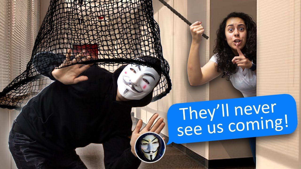 We TRAPPED the Hacker after he TEXTED us secret clues! (Project Zorgo)