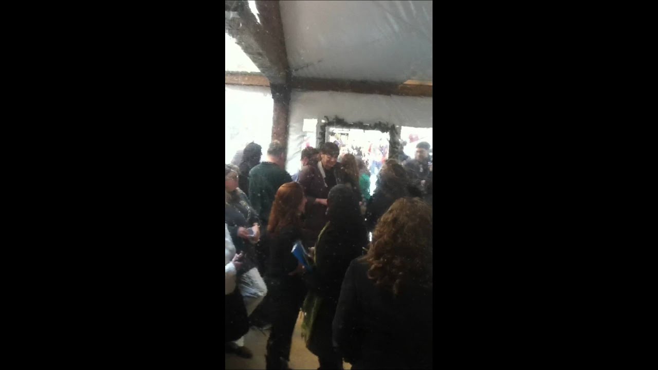 Lucy Hale waving Hello to me :) The Girls getting Ready to Skate