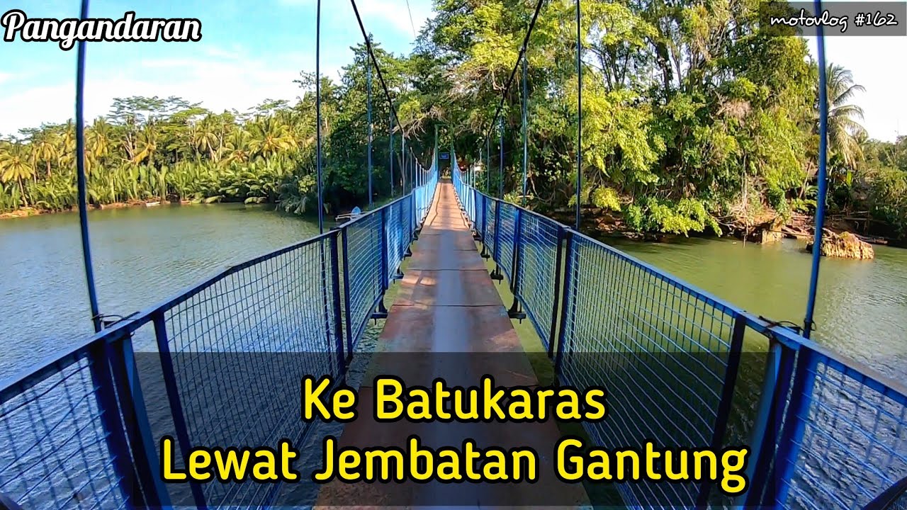 Jalan Menuju Batu Karas Pangandaran | Wisata Pantai Batu Karas Pangandaran