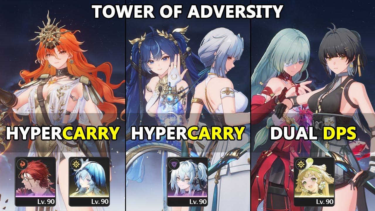 ToA 3.0 | Phrolova Rover Verina / Iuno Sanhua Buling / Augusta Mortefi Shorekeeper | Wuthering Waves