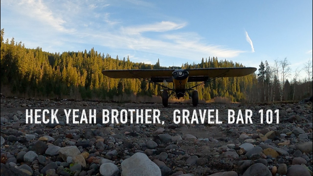 Landing and Take off, Gravel Bar 101, Big Rocks