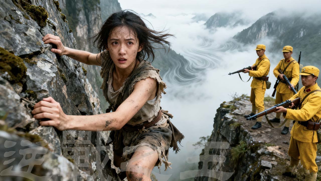 日軍追殺美女，沒想到美女轉身跳下懸崖，逃過一劫 🔥 抗日 | Kung Fu