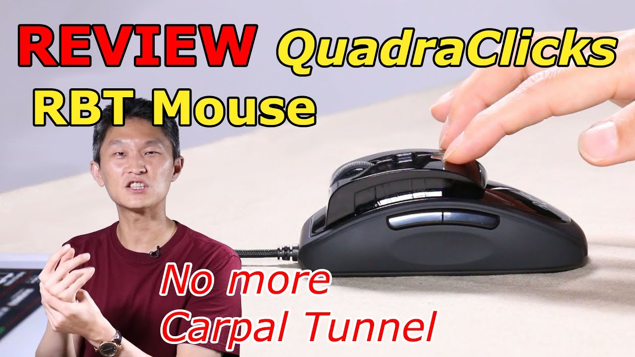 Stop Carpal Tunnel with the RBT Ergonomic (and Gaming!) Mouse - REVIEW