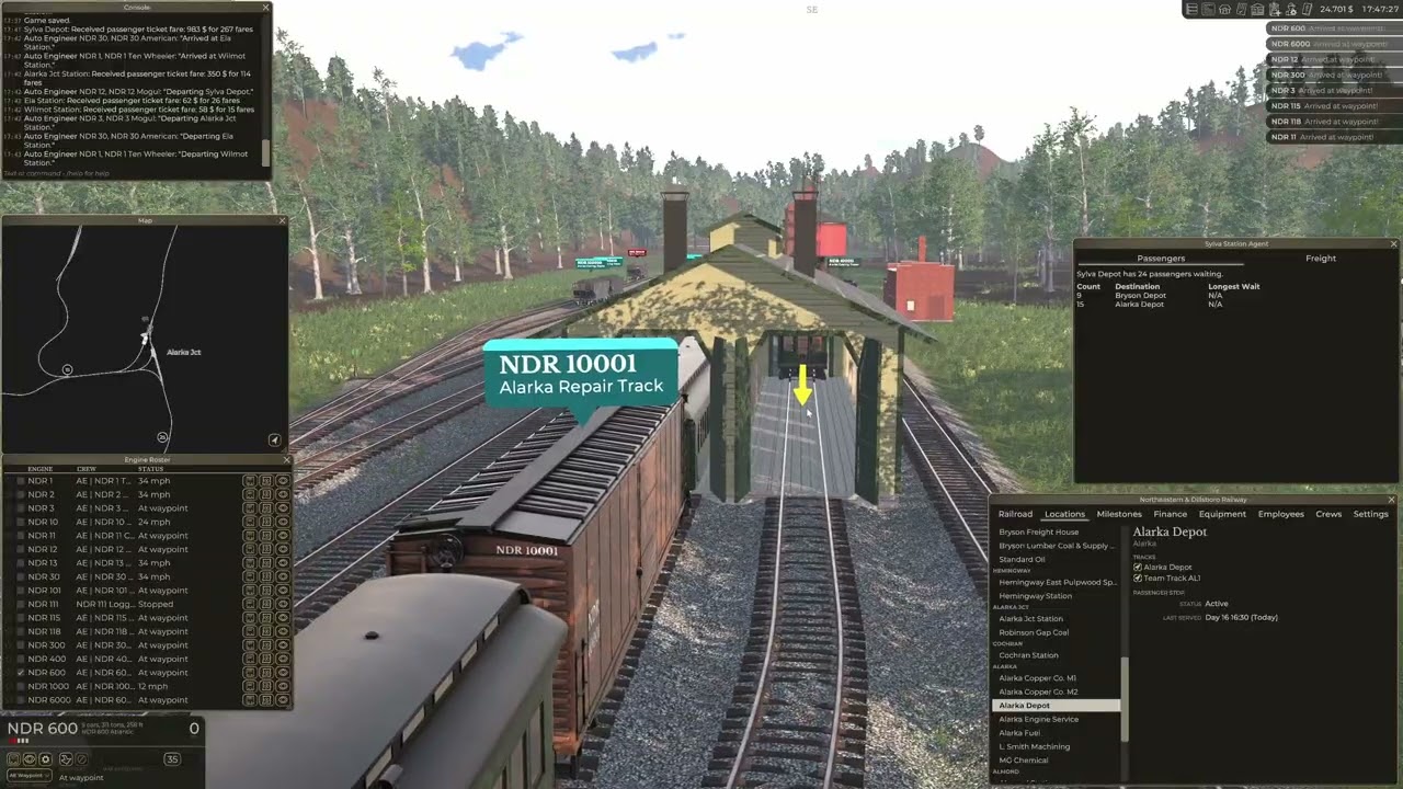 Let's Play Railroader 4K S1/F180 - Noch mehr Züge am Fließband - Züge voll, zurückbleiben, bitte!