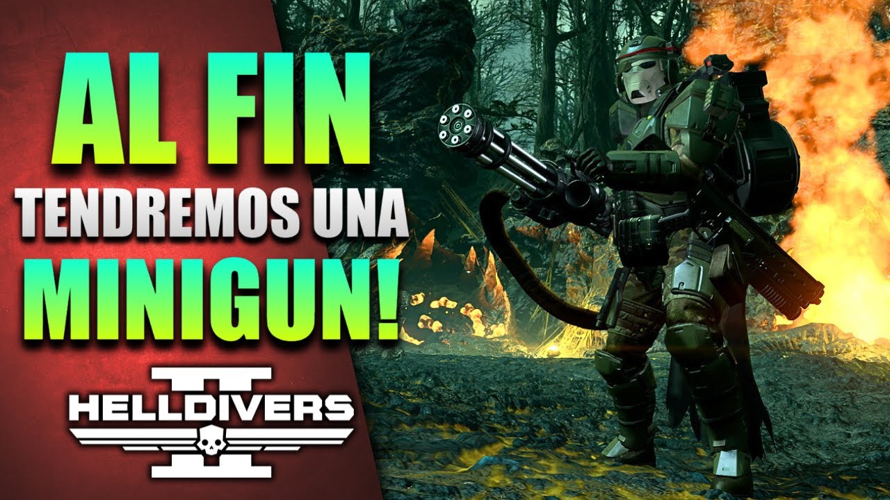 NUEVA MINIGUN y MOTOSIERRA En Helldivers 2! Nuevo Warbond Sorpresa