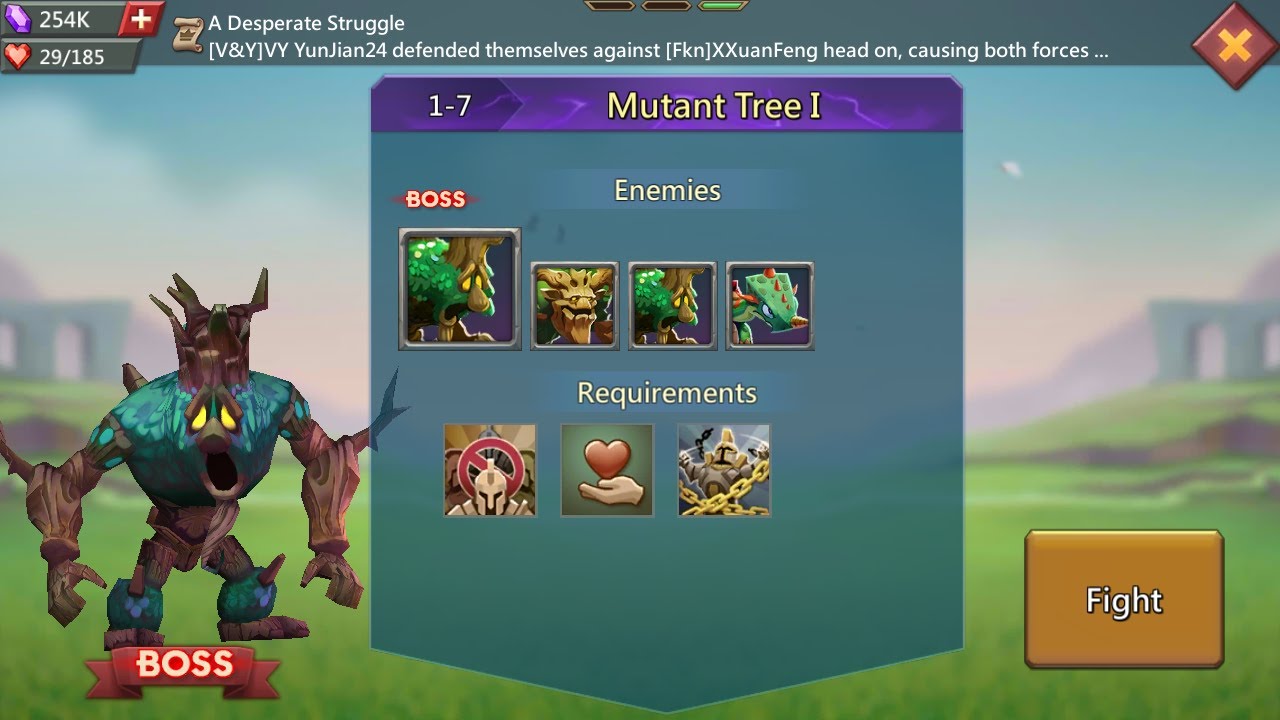 Lords Mobile F2P Challenge Stage 1-7