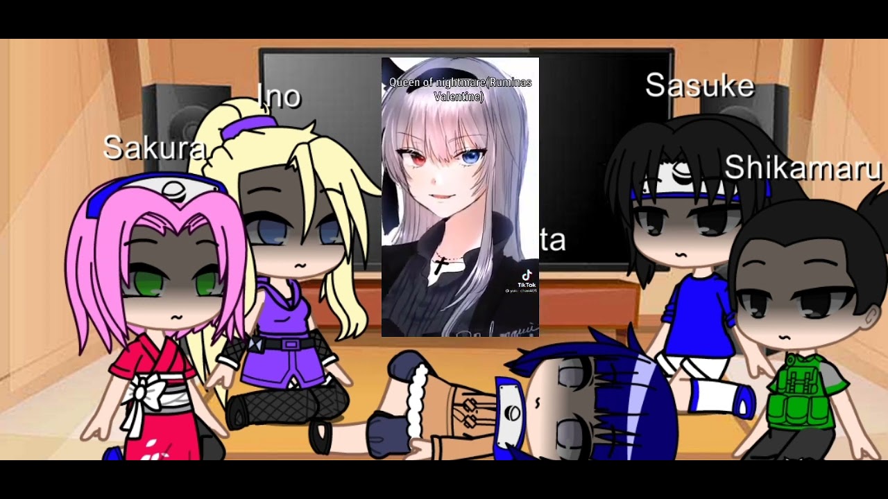 Naruto's friends react to Naruto as Rimuru Tempest (Requested) + Bonus (Rimuru with his harem UwU)