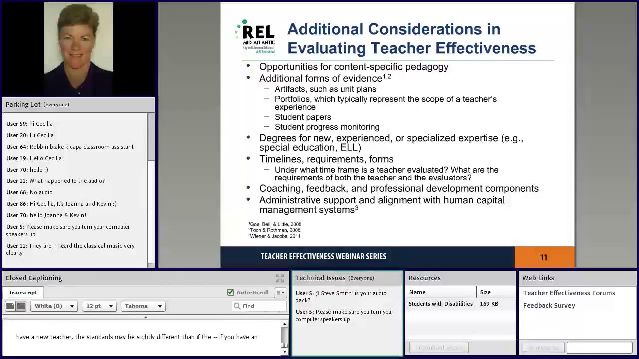 Teacher Effectiveness and Students with Disabilities